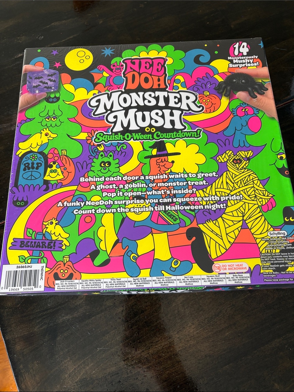 Monster Mush Squish-O-Ween Countdown - Multicolor needoh from Schylling - Picture 2 of 3